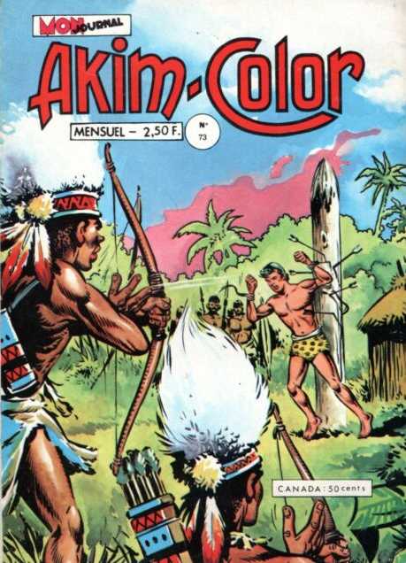 Scan de la Couverture Akim Color n 73